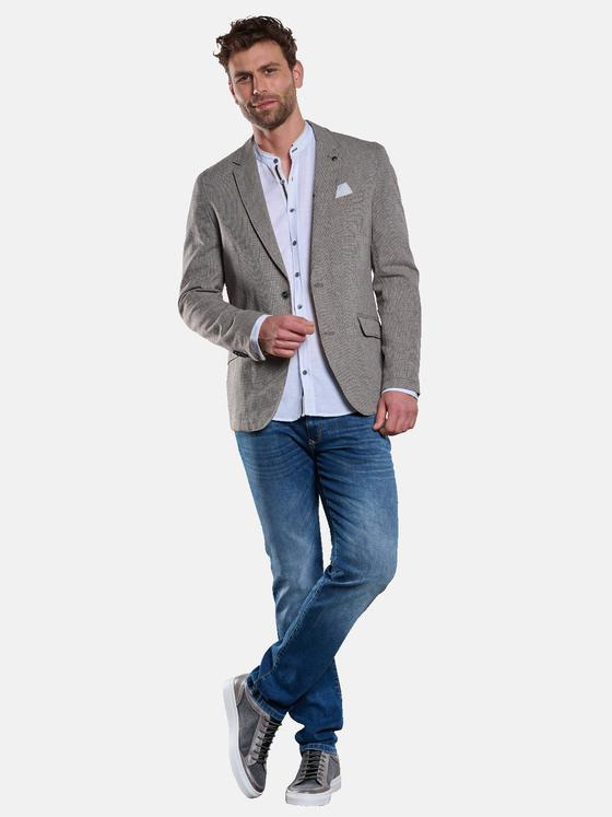 engbers Herren Freizeit-Sakko aus Leinen-Mix Beige 32970
