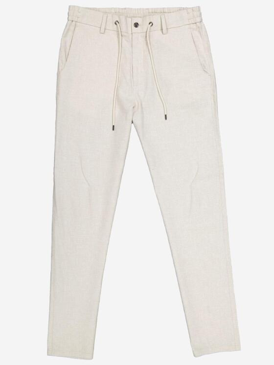 emilio adani Herren Anzug-Hose slim fit Beige 36541