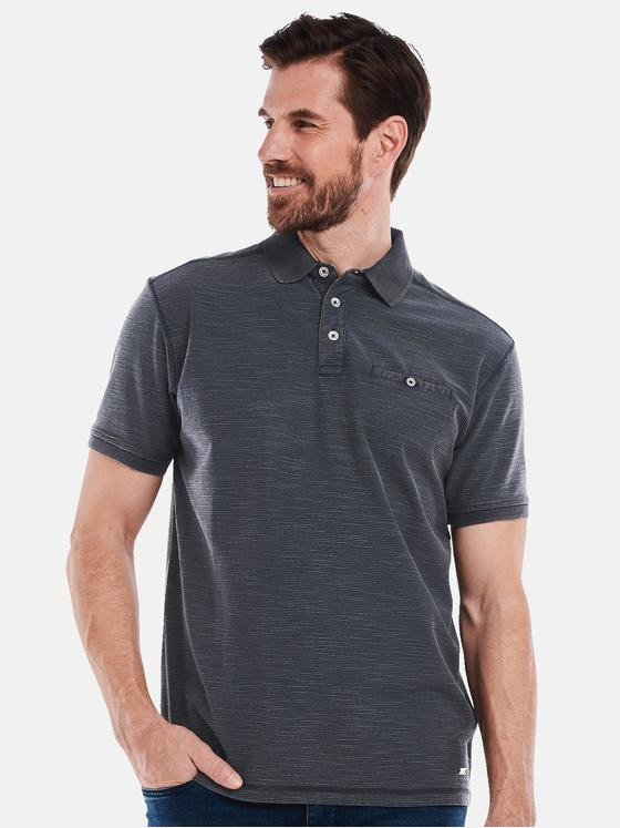 engbers Herren Polo-Shirt regular Blau 35055