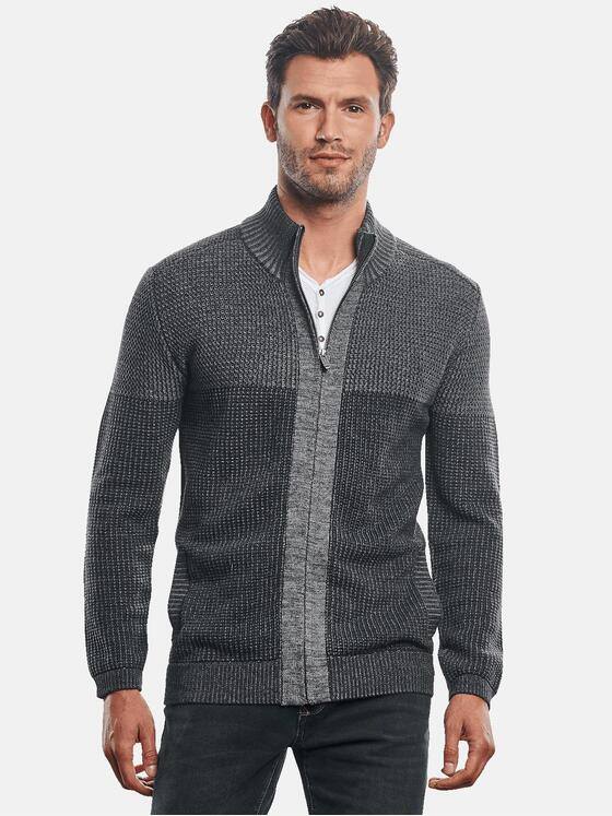 engbers Herren Strickjacke Anthrazit 30852
