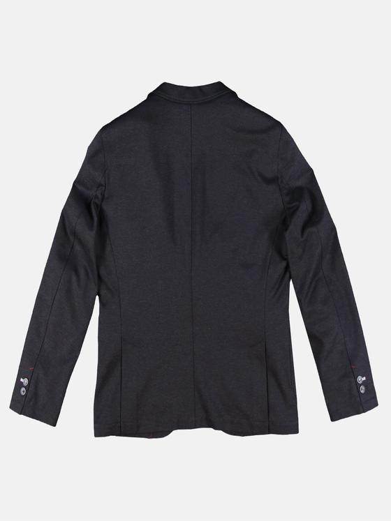 engbers Herren Freizeit-Sakko mit dezenter Musterung Schwarz 30002