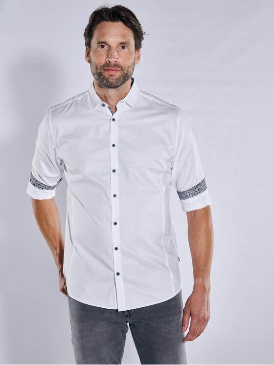engbers Herren Langarm-Hemd "My Favorite" Weiß 36308