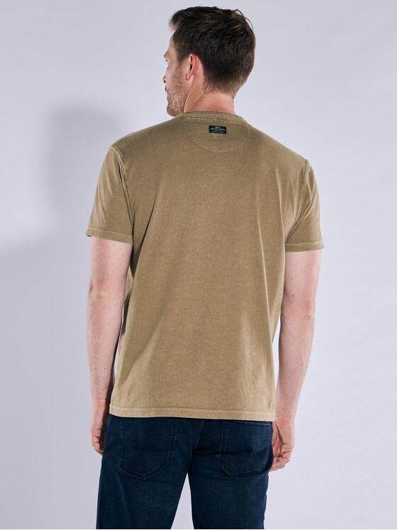 engbers Herren Henley-Shirt uni Braun 37304