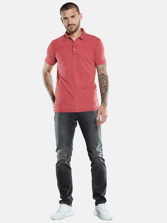 emilio adani Herren Poloshirt Rot 33033