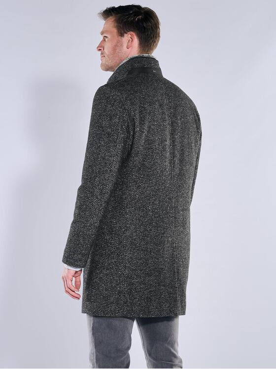 engbers Herren Mantel mit heraustrennbarem Inlet Anthrazit 39405