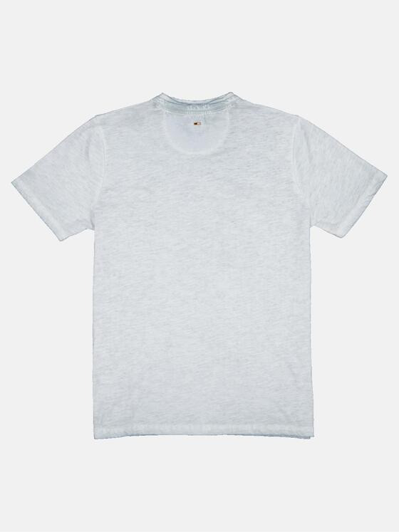 emilio adani Herren Henley T-Shirt Grau 33021