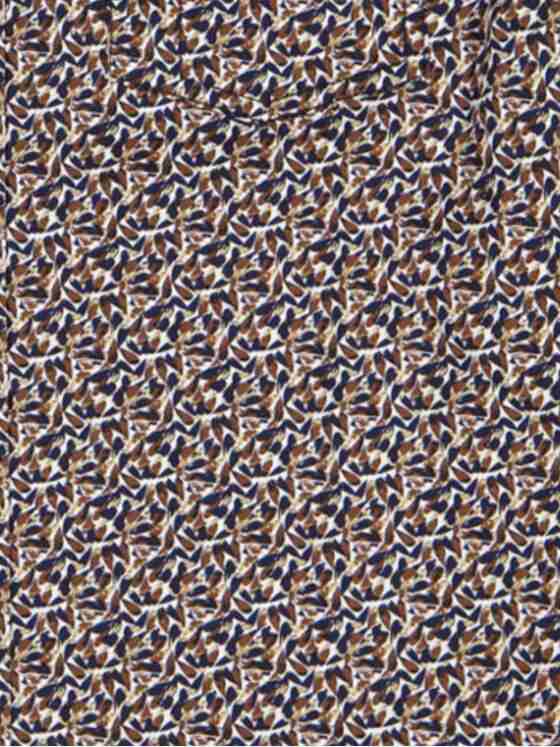 engbers Herren Langarm-Hemd gemustert Braun 33708