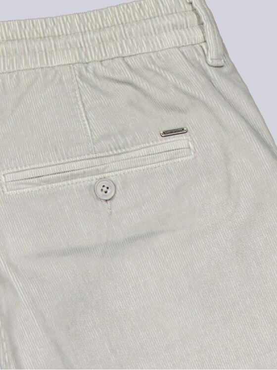 emilio adani Herren Chino mit Tunnelzug Hellgrau 39342