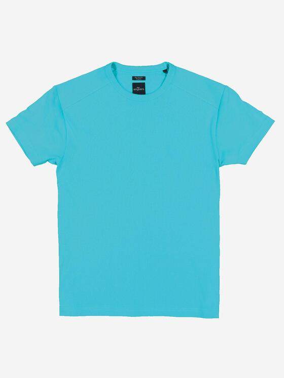 engbers Herren Basic-Shirt "My Favorite" organic Türkis 37096