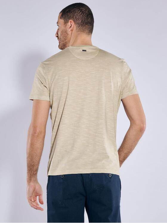 engbers Herren T-Shirt regular Beige 36840