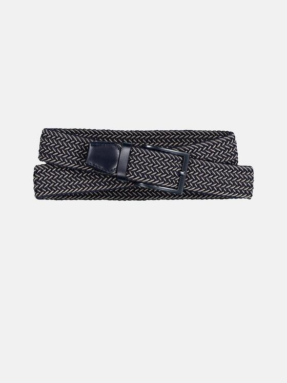 engbers Herren Gürtel in Flechtoptik Blau 34392