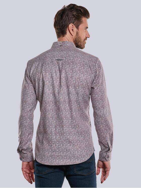 engbers Herren Hemd langarm Rot 33800