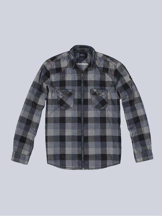 engbers Herren Langarm-Hemd aus Baby-Cord Brilliantblau 33672