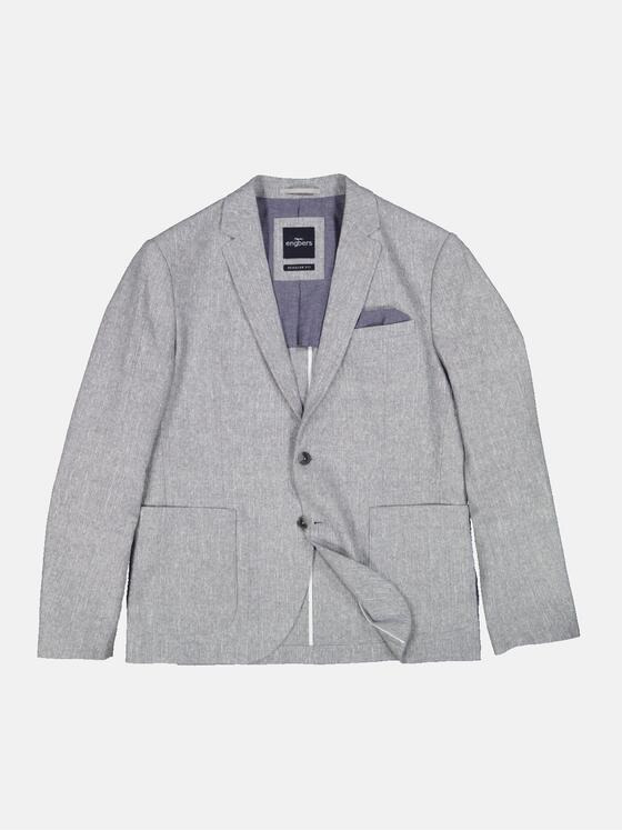 engbers Herren Freizeit-Sakko regular Grau 36489