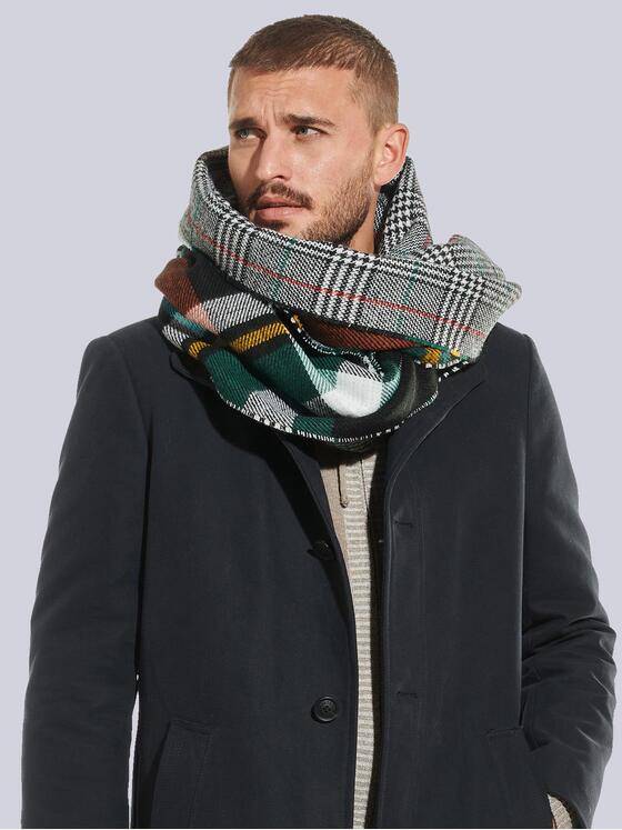 emilio adani Herren Mantel aus Baumwolle Blau 32247
