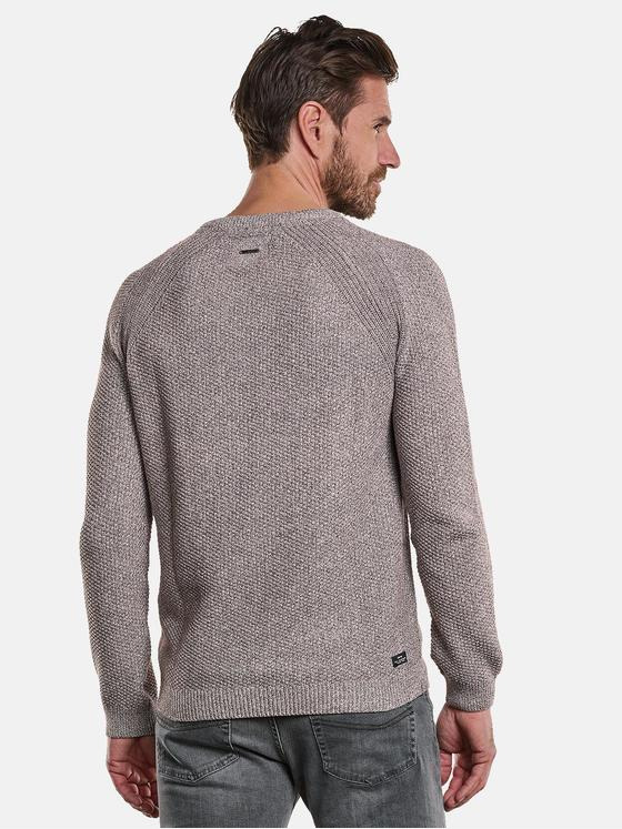 engbers Herren Pullover meliert Braun 34133