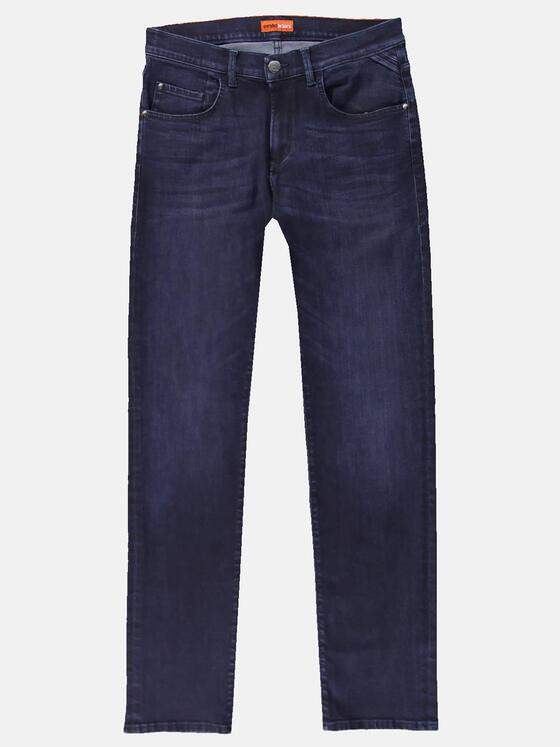 emilio adani Herren Jeans 5-Pocket Superstretch Blau 31892