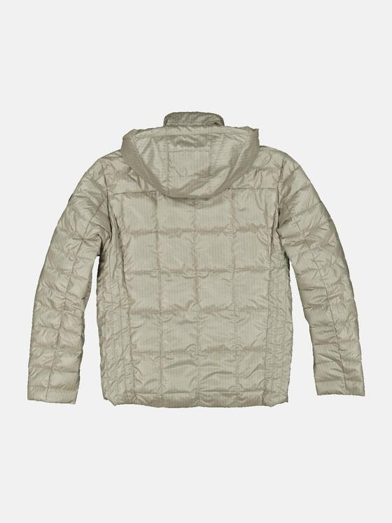 engbers Herren Steppjacke mit abnehmbarer Kapuze Beige 34504