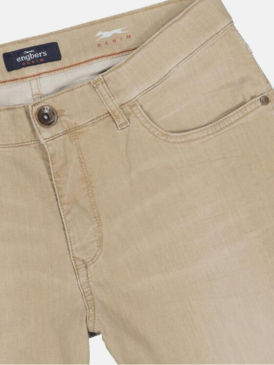 engbers Herren Super-Stretch Jeans regular Sand 36652