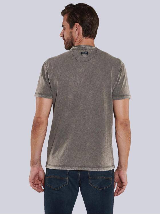 engbers Herren Henley-Shirt uni Braun 36154
