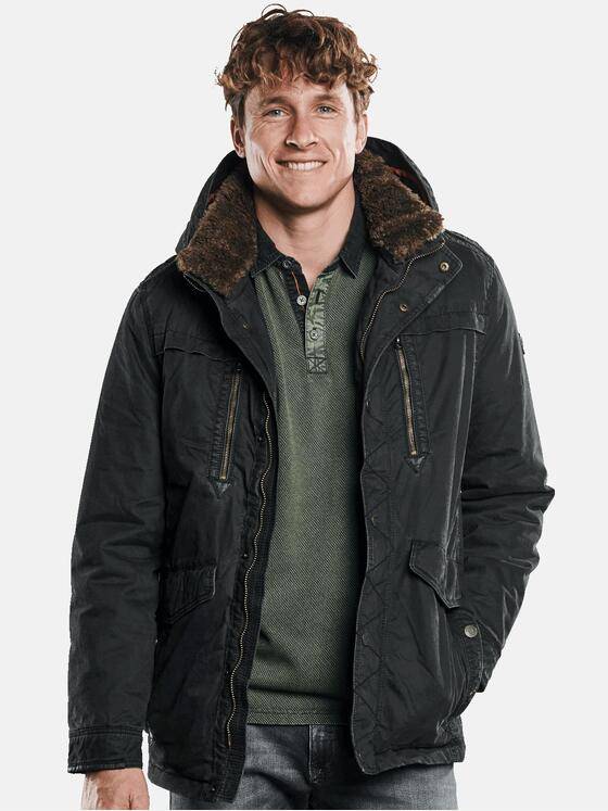 engbers Herren Gewaschene Baumwolljacke Oliv 30764