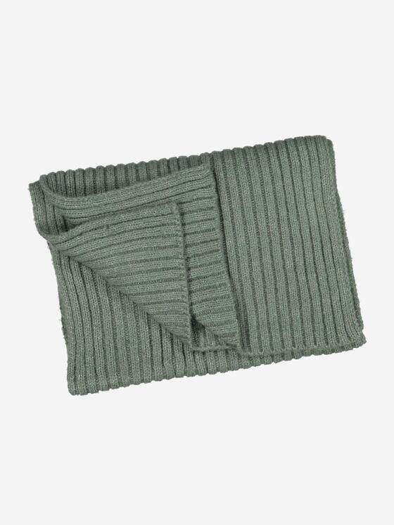 emilio adani Herren Schal Basic Grün 37892