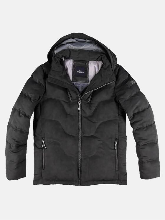 engbers Herren Steppjacke mit softer Oberfläche Granitgrau 30762