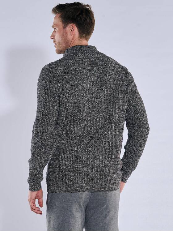 engbers Herren Pullover Polokragen Braunbeige 39576