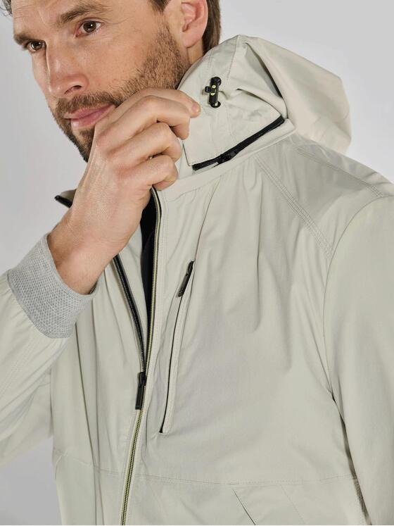 ENGBERS GERMANY Herren Blouson-Jacke mit Funktionsdetails Hellgrau 36509