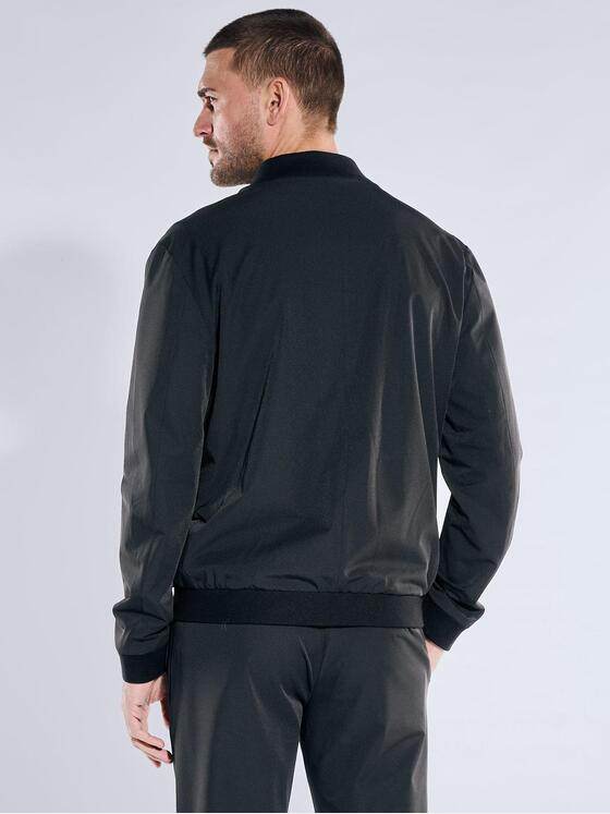 emilio adani Herren Blouson-Sakko Schwarz 40134