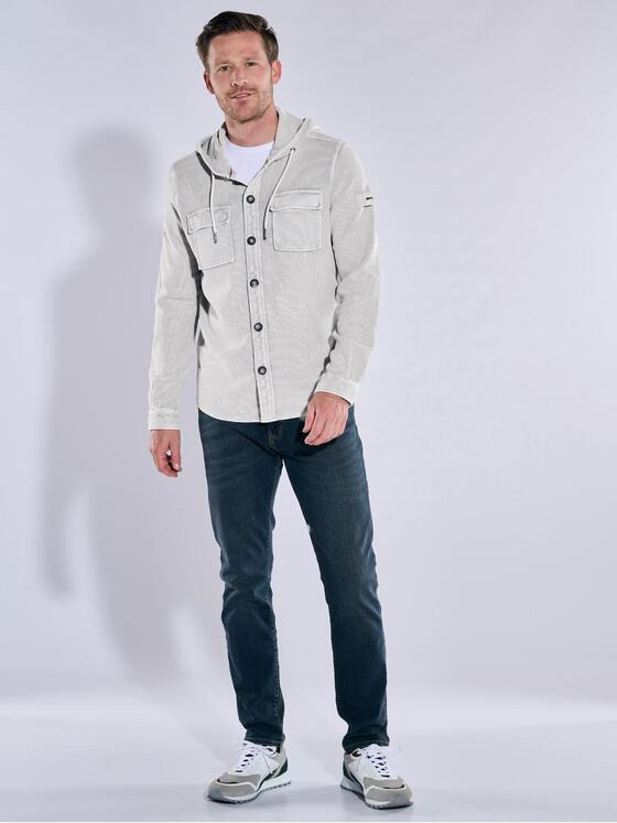 engbers Herren Overshirt regular Silbergrau 37299