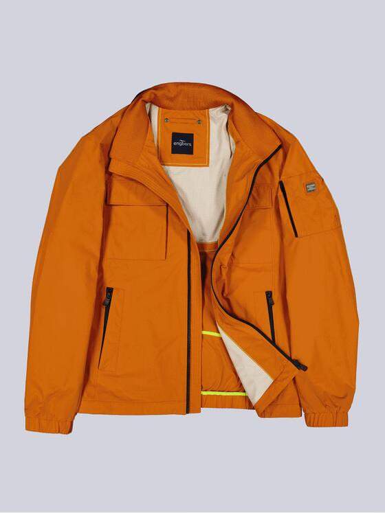 engbers Herren Jacke mit eingelassener Kapuze Orange 38365