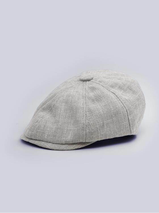 engbers Herren Schiebermütze strukturiert Silbergrau 38759