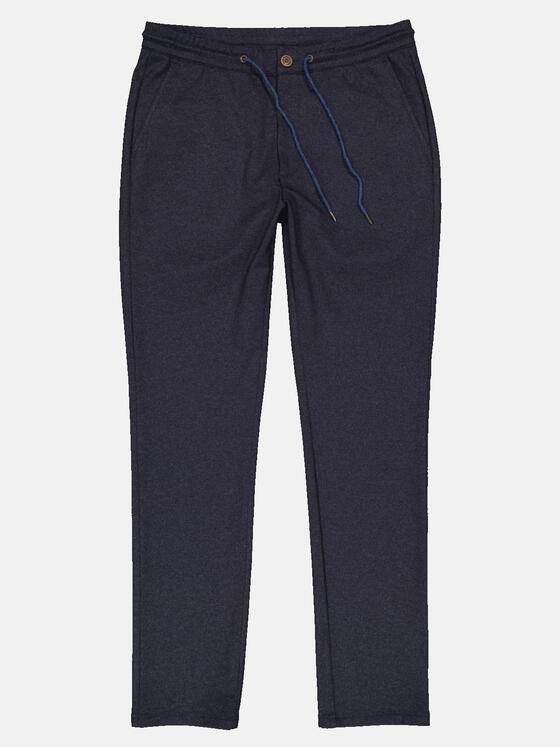 engbers Herren Chino aus Jersey Saphirblau 33329