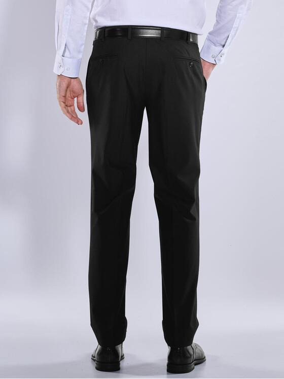 engbers Herren Anzug-Hose regular "My Favorite" Schwarz 36564