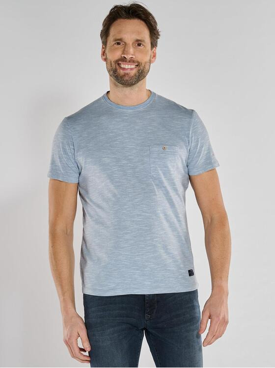 engbers Herren T-Shirt regular Hellblau 36841
