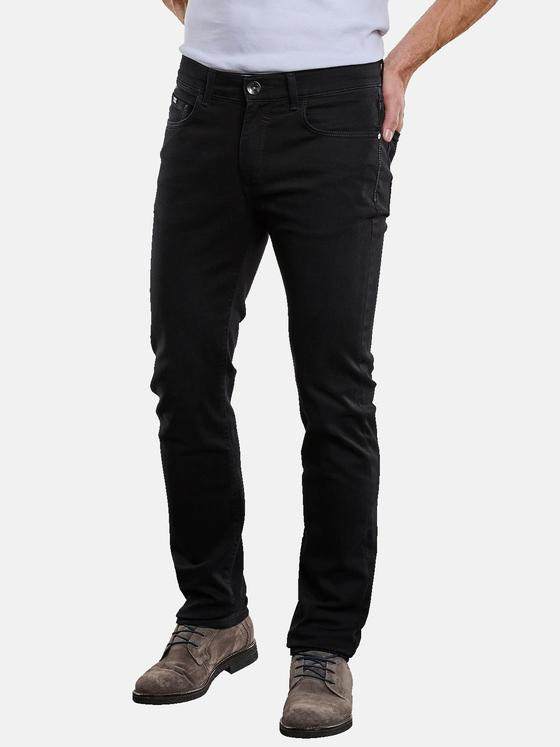 engbers Herren Jeans 5-Pocket Superstretch Schwarz 33775