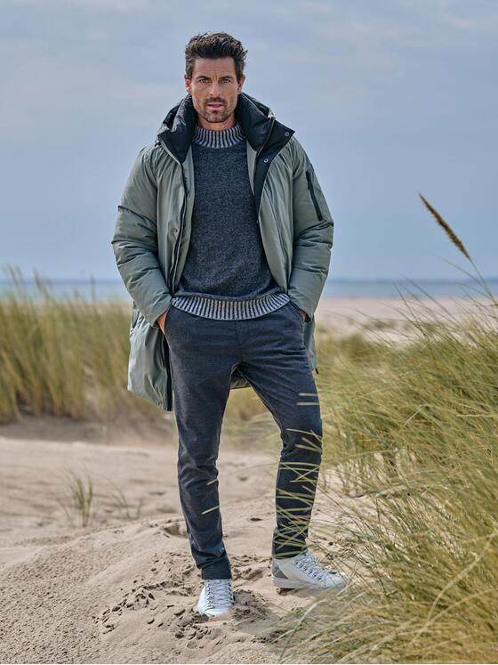 ENGBERS GERMANY Herren Jacke mit Funktionsdetails Gruen 39316