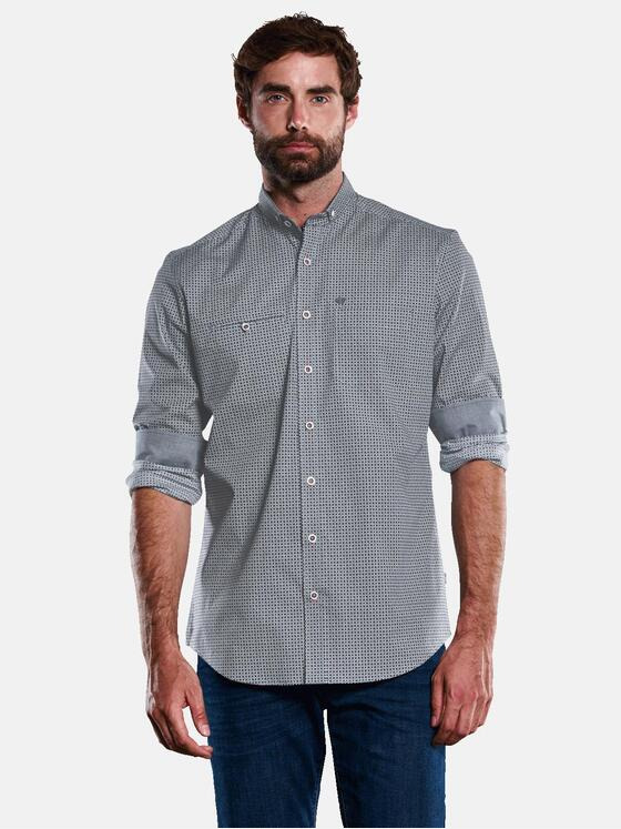 engbers Herren Hemd langarm Marineblau 33643