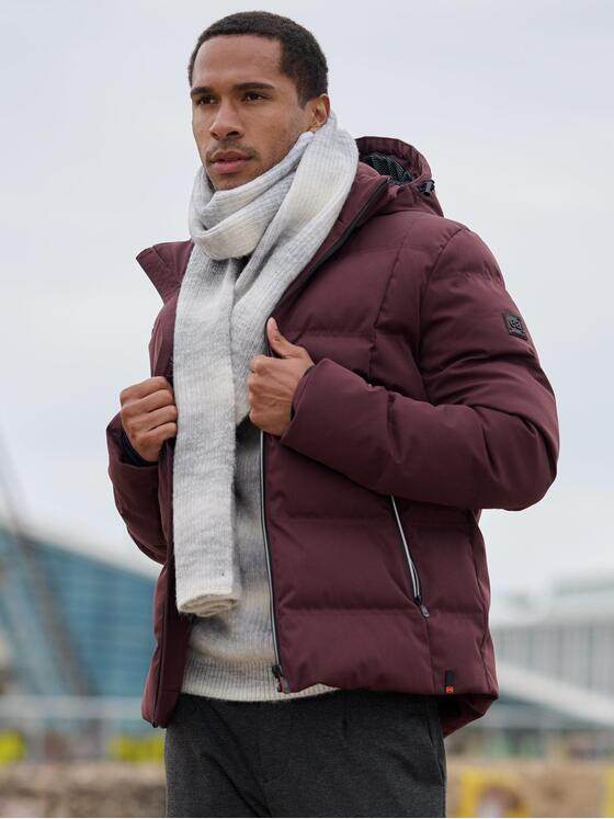 emilio adani Herren Schal uni Anthrazit 40004