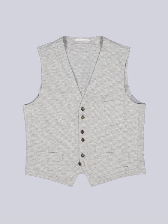 engbers Herren Sakko-Weste slim fit Grau 38871