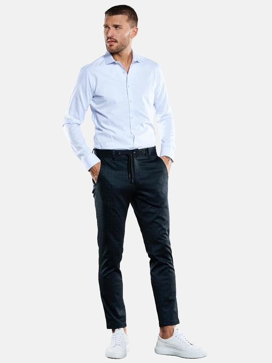 emilio adani Herren Langarm-Hemd "My Favorite" Blau 32948
