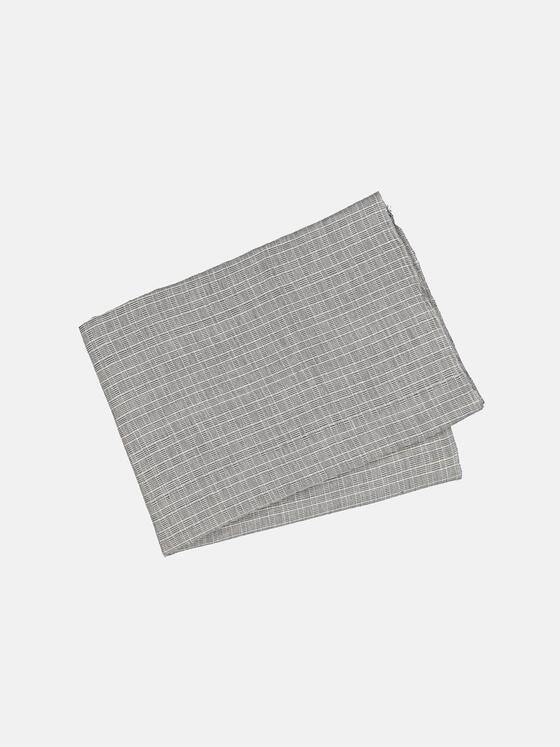 engbers Herren Schal gemustert Grau 34695