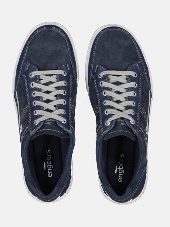 engbers Herren Halbschuh sportiv Marineblau 32611