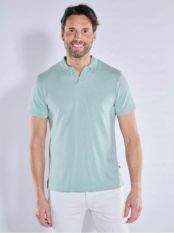 ENGBERS GERMANY Herren Polo-Shirt aus aus edler Baumwolle Tuerkis 38569