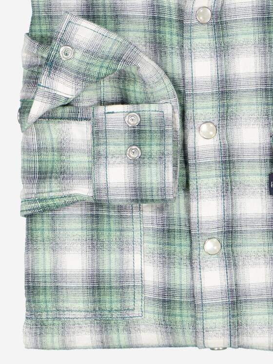 engbers Herren Karohemd Gruen 37987