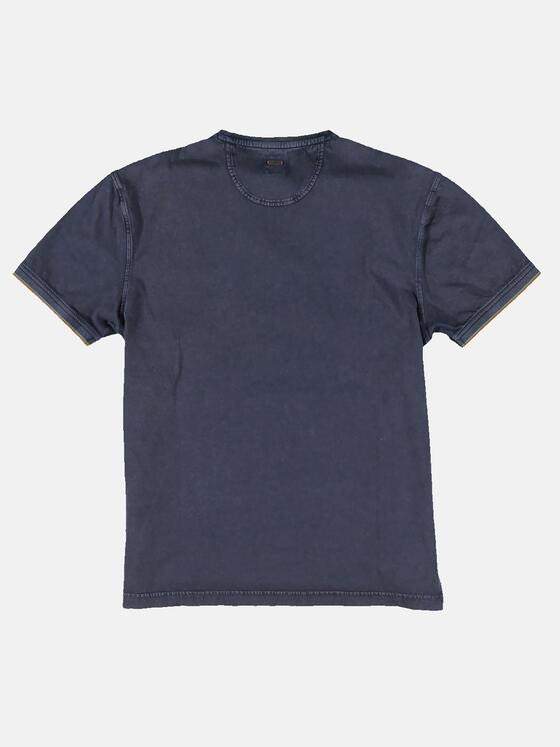 engbers Herren T-Shirt rundhals Indigoblau 31792