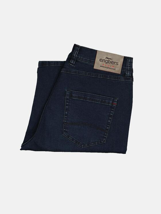 engbers Herren Bermuda 5-Pocket in Black-Färbung Anthrazit 33192