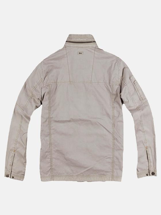 engbers Herren Sportive Baumwoll-Jacke Beige 30639