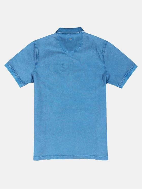 emilio adani Herren Poloshirt Blau 31572
